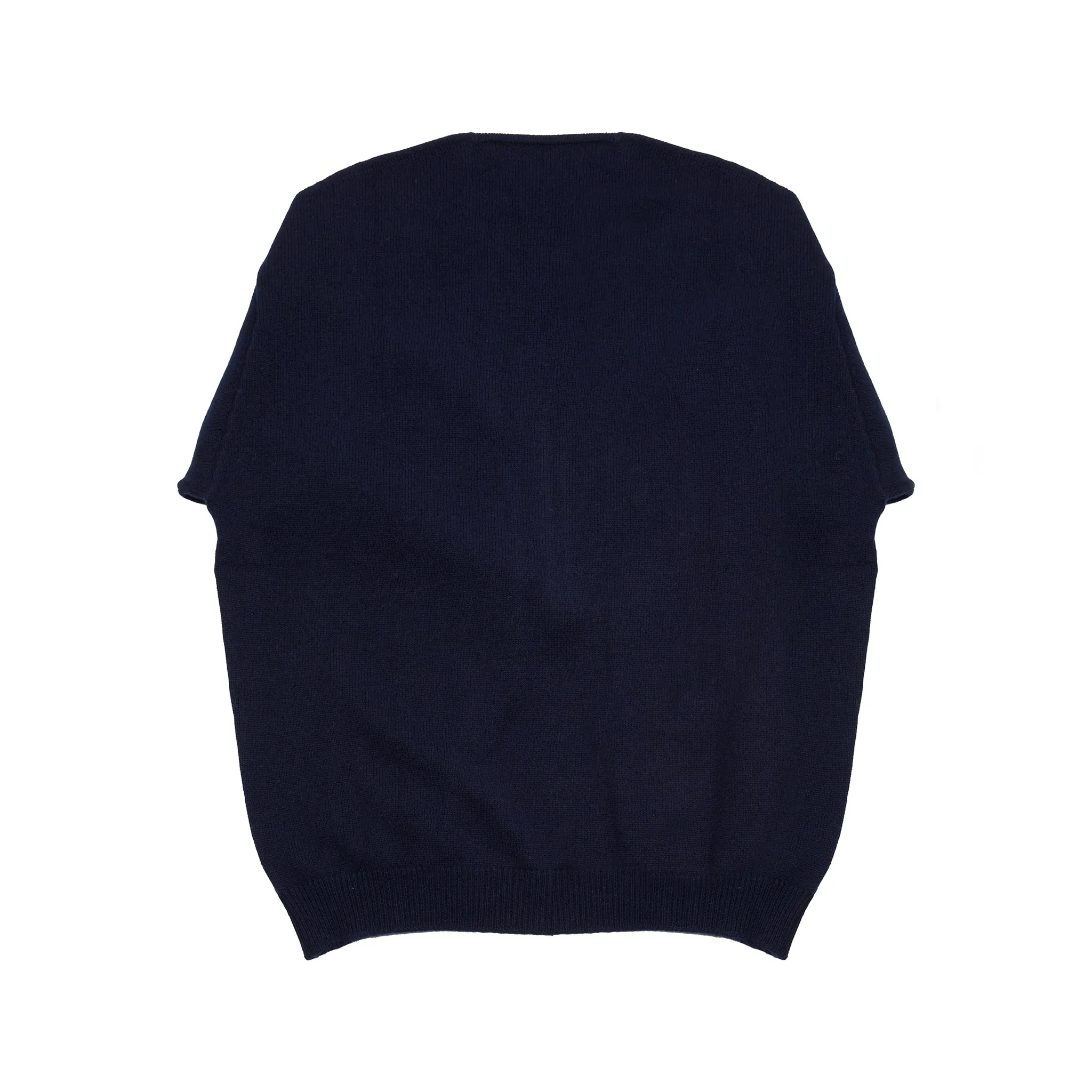 Begg & Co Joy Slouch Pocket Cashmere Cardigan in Night Sky