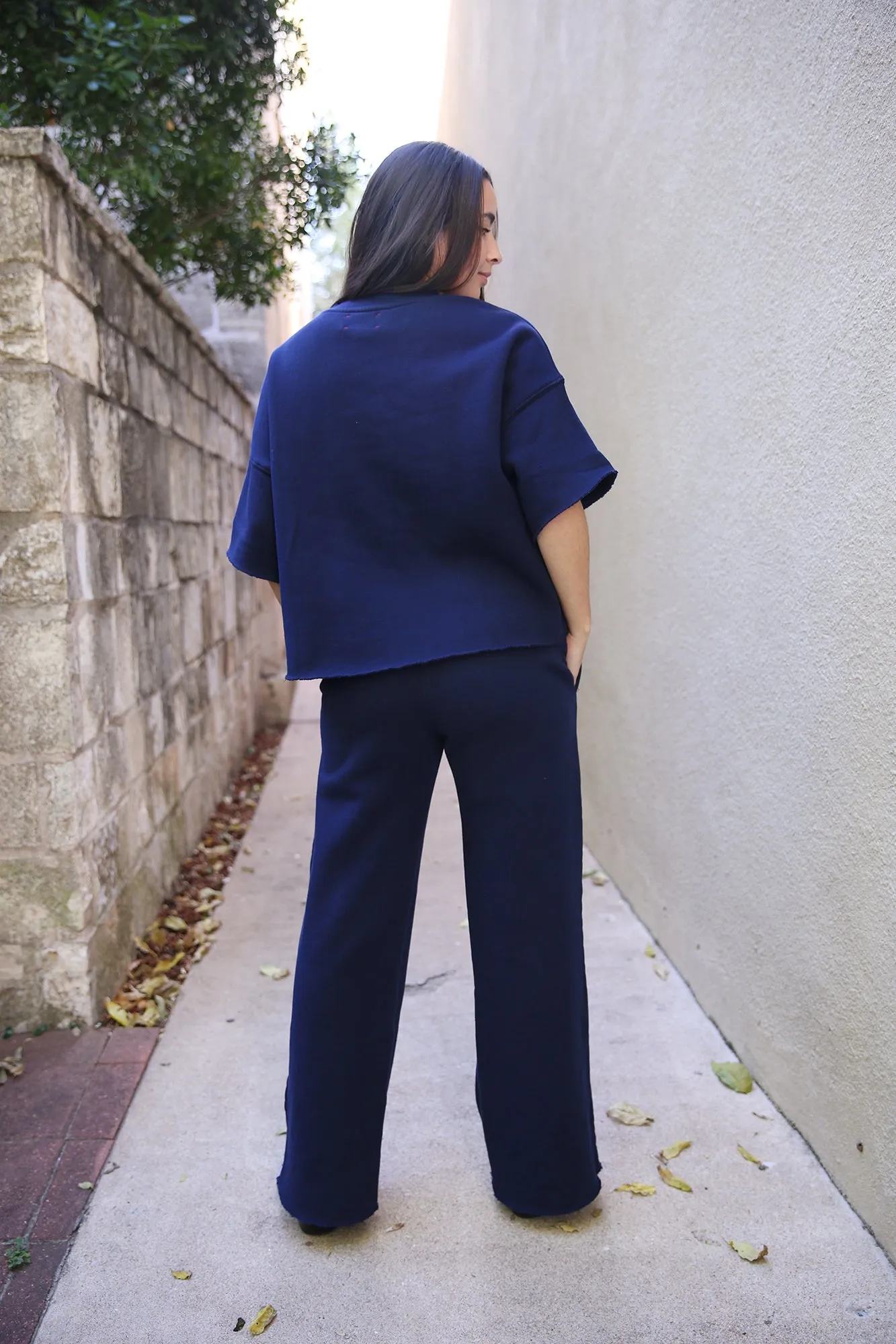 Emmette Sweatpant Navy