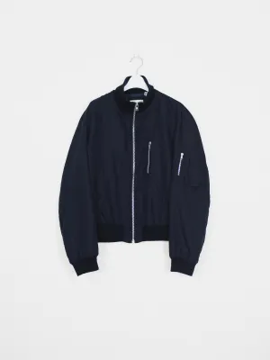 Helmut Lang AW98 Ballistic Polyamide High Collar MA-1 Bomber